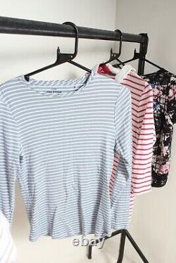 Job Lot Wholesale Bundle 100 x Womens Used Clothing Tops Blouse Grade A Pattern