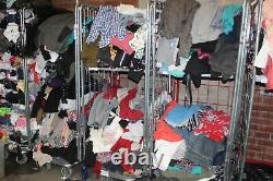 Job Lot Wholesale Bundle Mixed Mens Women's and Kids Clothing Grade A+B 1000 Kg