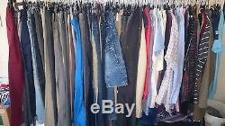 Job Lot of 100 Plus Size Ladies clothing Used Various items. Grade B Defects