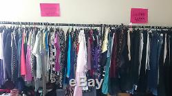 Job Lot of 100 Plus Size Ladies clothing Used Various items. Grade B Defects