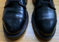 John McHale 51205 Custom Grade Black Oxford Captoe Shoes 8D Vintage 60s Gunboats