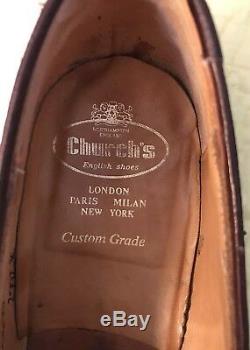Keats Brown Church's Custom Grade Tassel Slip On Loafer 12 D Guaranteed
