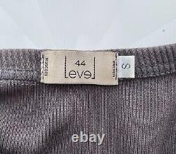 Level 44 Bodycon Thermal Dark Gray Dress Size S