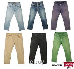 Levis 501 Denim Jeans Grade B 90s Retro Vintage Job Lot Wholesale X40 Pieces