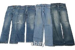 Levis Denim Jeans Grade B 90s Retro Vintage Job Lot Wholesale X20 Pieces