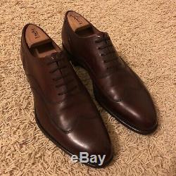 Loake Export Grade Warminster In Soft Calf Burgundy Leather (Size 9 UK F Fit)