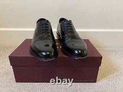 Loake Hanover Cap Toe Oxford Black UK7.5'Export Grade' RRP £399