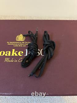 Loake Hanover Cap Toe Oxford Black UK7.5'Export Grade' RRP £399