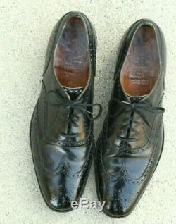 Made in England CHURCH'S Custom Grade Wingtip Oxford Shoes Brogue USA 10 1/2 B