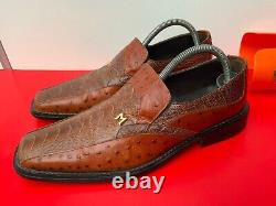 Maseratti Mens Alligator Custom Grade Slip On Shoes Uk Size 8 Eur 42