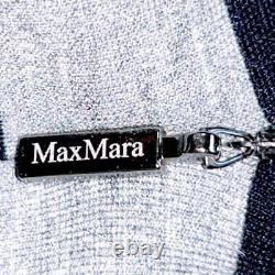 Max Mara Highest Grade Line White Tag Border Dress Large 42