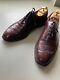 Men's Churchs Brown Leather Custom Grade Brogue Oxford Shoes. Uk 9/eu 43