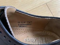 Men's Church's Brown Custom Grade Leather Brogue Shoes UK Size 10