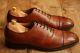 Men's Church's Custom Grade Consul Shoes Brown Tan Leather Uk 8.5 F Us 9.5