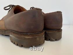 Men's Church's Custom Grade Elgin Waxed Leather Derby Size UK 8