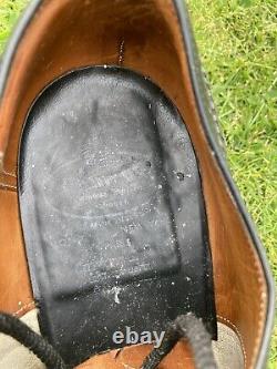 Men's Church's Custom Grade Shoes Black Leather Brogue UK 9.5 F See Pics Burwood