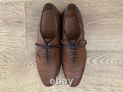 Men's Church's Custom Grade Shoes Brown Leather Brogue UK 8