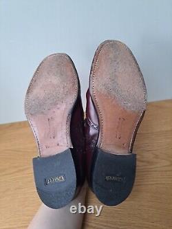 Men's Church's Custom Grade Shoes Oxblood Leather Brogue UK 7.5G