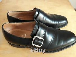 Mens Church's Black Westbury Monkstrap Custom Grade Shoe Size 7
