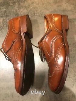 Mens Church's Burwood Custom Grade Brown Leather Brogues Shoes UK 10 EU 44