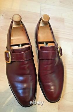 Mens Church's Leather Shoes Westbury Custom Grade Monk Strap UK8 (80F) / EU 42