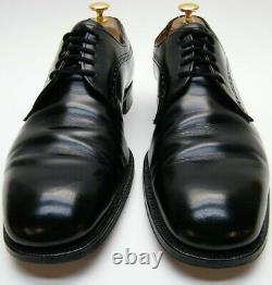 Mens Vtg Church's Custom Grade Black Leather Oxford Dress Shoes Sz 11 B 11b