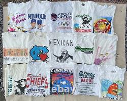 Mixed Grade A/B Vintage American T-Shirt Bundle Depop Reseller Wholesaler Box