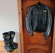 Motorcycle Clothing Job Lot Jacket S And Boots 45