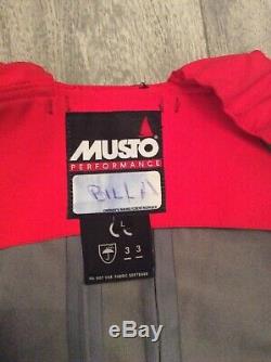 Musto Hpx Ocean Sailing Salopettes Size Large Military Issue Grade One