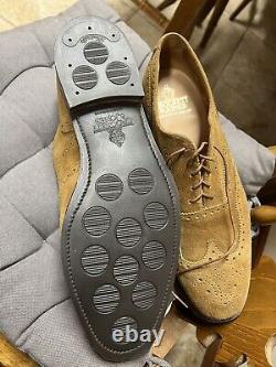 Newly refurbished Crockett & Jones Shoes UK 12 Hand grade. New city rubber soles