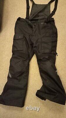 Oxford Continental Advanced Waterproof Motorcycle Textile Trousers Black