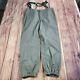 Patagonia Pcu Level 6 Wet Weather Mens Xl Alpha Green Gore-tex Trouser Zip Leg