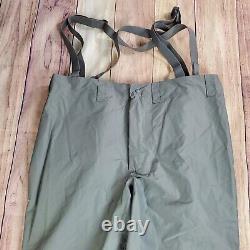 Patagonia PCU Level 6 Wet Weather Mens XL Alpha Green Gore-tex Trouser Zip Leg