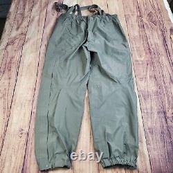 Patagonia PCU Level 6 Wet Weather Mens XL Alpha Green Gore-tex Trouser Zip Leg