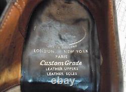 Pre-Prada Church's Consul Custom Grade Black Calf Cap Toe Oxford UK 7.5 G 73