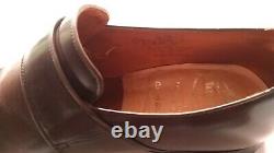 Pre-Prada Church's Westbury Custom Grade Brown Leather Monk Strap UK85 F 73 Last