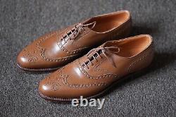 RARE Basically New Bespoke Peal & Co Brogues UK 8-8.5 Narrow Museum Grade