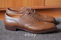 RARE Basically New Bespoke Peal & Co Brogues UK 8-8.5 Narrow Museum Grade