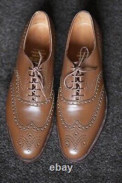 RARE Basically New Bespoke Peal & Co Brogues UK 8-8.5 Narrow Museum Grade