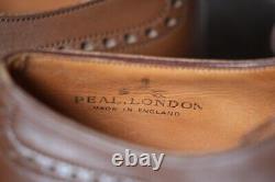 RARE Basically New Bespoke Peal & Co Brogues UK 8-8.5 Narrow Museum Grade