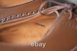 RARE Basically New Bespoke Peal & Co Brogues UK 8-8.5 Narrow Museum Grade