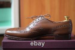 RARE Basically New Bespoke Peal & Co Brogues UK 8-8.5 Narrow Museum Grade