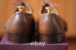 RARE Basically New Bespoke Peal & Co Brogues UK 8-8.5 Narrow Museum Grade