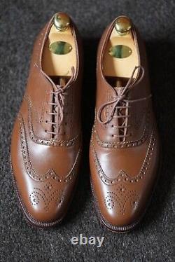 RARE Basically New Bespoke Peal & Co Brogues UK 8-8.5 Narrow Museum Grade