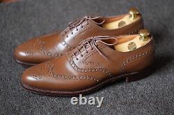 RARE Basically New Bespoke Peal & Co Brogues UK 8-8.5 Narrow Museum Grade