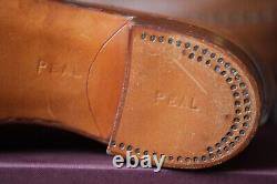 RARE Basically New Bespoke Peal & Co Brogues UK 8-8.5 Narrow Museum Grade