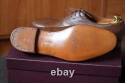 RARE Basically New Bespoke Peal & Co Brogues UK 8-8.5 Narrow Museum Grade