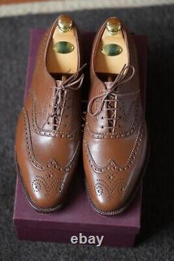 RARE Basically New Bespoke Peal & Co Brogues UK 8-8.5 Narrow Museum Grade