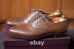 RARE Basically New Bespoke Peal & Co Brogues UK 8-8.5 Narrow Museum Grade