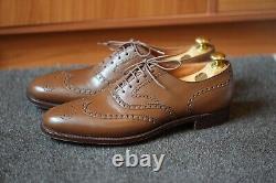 RARE Basically New Bespoke Peal & Co Brogues UK 8-8.5 Narrow Museum Grade